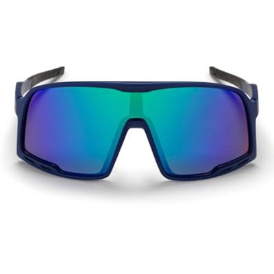 CHPO bril henrik navy/blue mirror