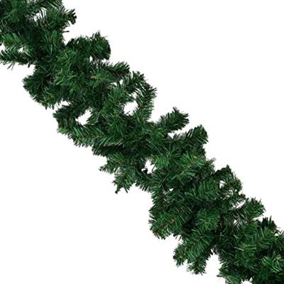 VidaXL Kerstslingers 4 st 270 cm pvc groen