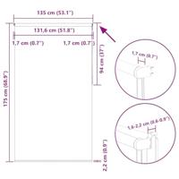 Rolgordijn verduisterend 135x175 cm stofbreedte 131,6 cm - thumbnail