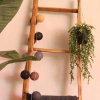 Kunstplant Buxus hangend in pot - 50cm - thumbnail