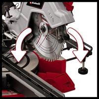 Einhell TE-SM 8 L Dual Afkort-, kap- en verstekzaag 1800 W 216 mm - thumbnail