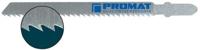 Promat/Tecwerk Decoupeerzaagblad | totale lengte 100 mm | tandverdeling 2,5 mm | HCS | 25 stuks / kaart - 4000814672 - thumbnail