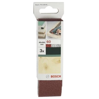 Bosch Accessoires Setschuurband 40X305mm | Rw | Ongeperf | Span | 3-delig - 2609256186