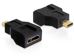 HDMI C mini naar HDMI D micro verloopstekker