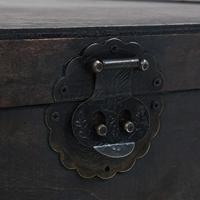 Salontafel vintage stijl 120x55x35 cm massief acaciahout - thumbnail