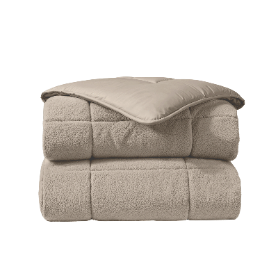 Zelesta Zelesta Velvetbed Kussenslopen Taupe - Set van 2 - 60x70 cm