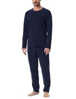 Schiesser Schiesser Pyjama Long petrol 181931 48/S - thumbnail