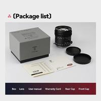 TTartisan Tilt 50mm F1.4 voor MFT mount zwart - thumbnail