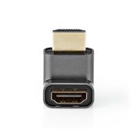 Nedis HDMI-Adapter | HDMI Connector / HDMI Male | HDMI Female / HDMI Output | 1 stuks - CVTB34902GY CVTB34902GY - thumbnail