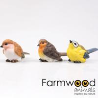Farmwood Animals Farmwood vogel 8x3,5x5cm - thumbnail