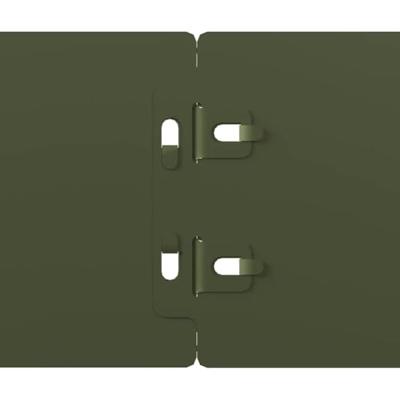 Gazonranden 10 st 10x103 cm koudgewalst staal olijfgroen Gazonranden 10 st 10x103 cm koudgewalst staal olijfgroen