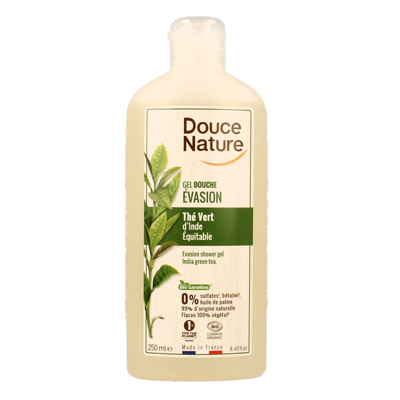 Douce Nature Douchegel evasion groene thee bio 250 Milliliter