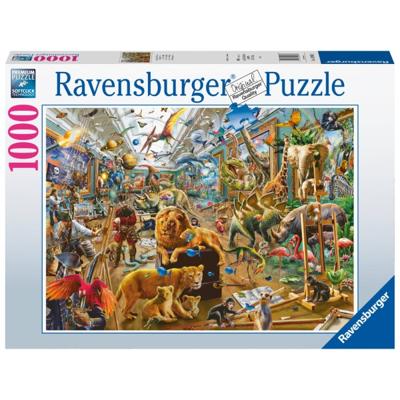 Ravensburger Puzzel chaos in de galerij 1000 stukjes Ravensburger Puzzel chaos in de galerij 1000 stukjes