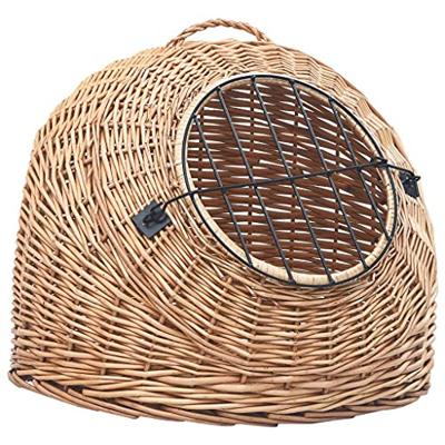 VidaXL Kattendrager 45x35x35 cm natuurlijk wilgenhout