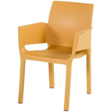 Hartman stapelstoel Evelyn - geel - 84x60x55 cm