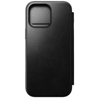 Nomad Modern Horween lederen folio iPhone 16 Pro Max - Black - thumbnail