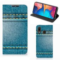Samsung Galaxy A30 Hippe | Standcase | Jeans - thumbnail