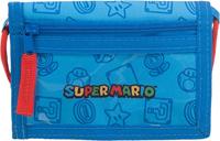 Super Mario Portemonnee Blauw/Rood - thumbnail