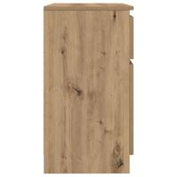 Dressoir lade 71x35x65 cm spaanplaat artisanaal eikenkleurig - thumbnail