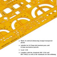 Aristo AR-5060 Architect-combisjabloon 1 : 50 - thumbnail