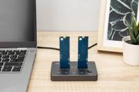Digitus DIGITUS - NVMe Klonstation USB3.1 Gen2 Typ-C NVMe M.2 SSD Gehäuse USB-C dockingstation - thumbnail