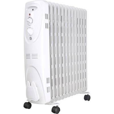 Oliegevulde Radiator 2500W - 3 Warmtestanden - Wit