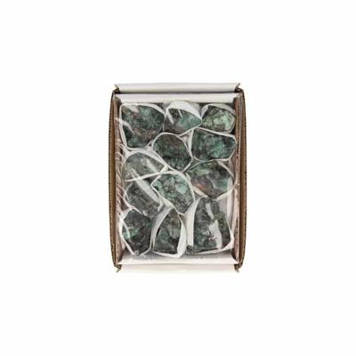 Ruwe Smaragd Edelsteen in Doosje ca. 4 cm stukken (600 gram) Ruwe Smaragd Edelsteen in Doosje ca. 4 cm stukken (600 gram)