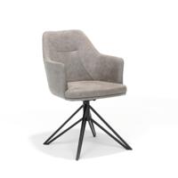 Armstoel Melvin Pebble - Set van 2 - thumbnail