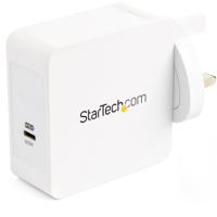 StarTech.com USB C wandlader - 60W PD 1m kabel - Draagbare USB Type C snellader - Universele adapter Dell XPS, Lenovo X1 Carbon, HP Elitebook, Macbook Surface Pro 7 - USB IF/CE-gecertificeerd (WCH1CUK) - thumbnail