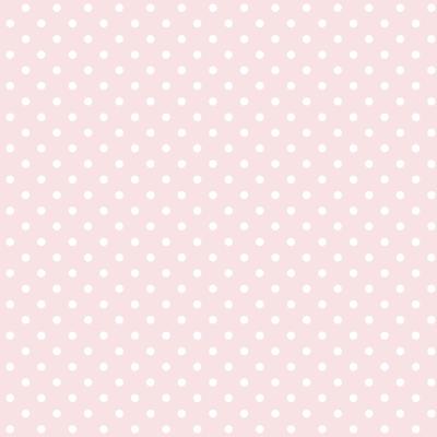 Dutch Wallcoverings Joy - Stippen - Roze/Wit