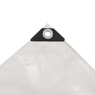 VidaXL Dekzeil 650 g/m² 4x7 m wit