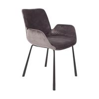 Zuiver Eetkamerstoel 'Brit' Velvet - thumbnail