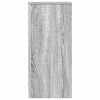 Dressoir 29,5x34x76 cm bewerkt hout grijs sonoma eikenkleurig - thumbnail