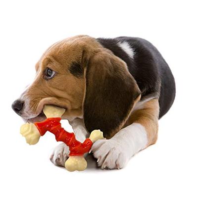 NYLABONE EXTREME CHEW VOOR HARDE BIJTERS BACONSMAAK TOT 16 KG 14X9,5X2 CM - thumbnail