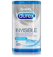 Durex - Invisible Condooms 10 St. - thumbnail