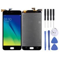 LCD-scherm en digitizer volledige montage voor OPPO A57 (zwart) - thumbnail