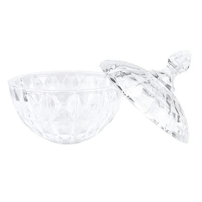 Clayre & Eef Glazen potje Ø 16x19 cm Transparant Rond Potje