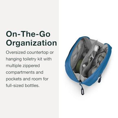 Osprey Transporter Toiletry Kit Large Toilettas Raven Black/Black 3,5L Osprey Transporter Toiletry Kit Large Toilettas Raven Black/Black 3,5L