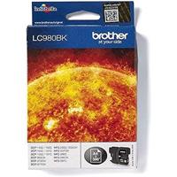 Brother LC980BK zwarte inktcartridge - thumbnail