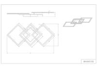 Trio Witte plafondlampTrail design - R64493131 - thumbnail