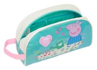 Reistasje Peppa Pig Pretty flowers Geel Munt 26 x 16 x 9 cm - thumbnail