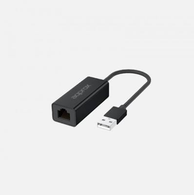 Approx Adapter USB-A 3.0 naar RJ-45, snelle overdracht tot 2,5 Gbit/s, 17 cm kabel