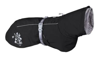 Hurtta Extreme warme hondenjas, winterjas voor honden, BlackBerry donkergrijs 60 cm