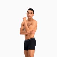 Boxer Puma Basic Zwart/Gris (2 uds) - Maat: M - thumbnail
