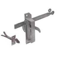 GB Wieringermeerklinkstel met klauwneus thermisch verzinkt | 1 stuk - 17271421 - thumbnail