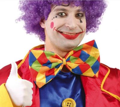 Geruite Strik Clown