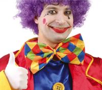 Geruite Strik Clown - thumbnail