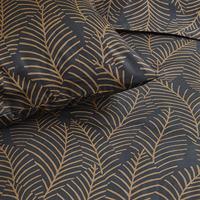 Damai Dekbedovertrek Bellezza 140x200/220 off black - thumbnail