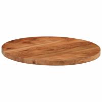 Tafelblad rond 60x2,5 cm massief acaciahout - thumbnail