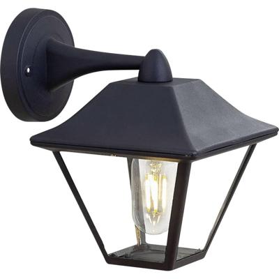 VTEC VT-843 8686 LED-buitenlamp (wand) E27 Mat zwart